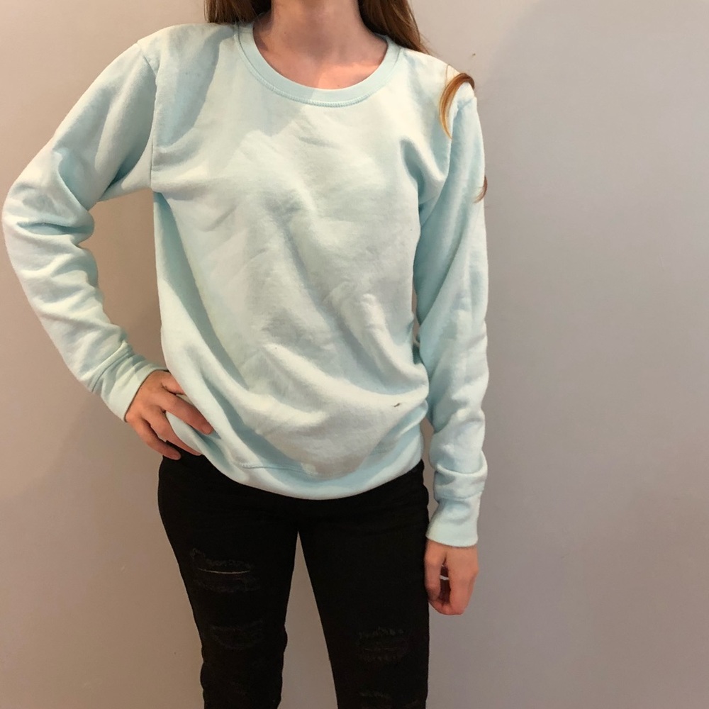 Mint Green Oversized Sweater